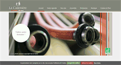 Desktop Screenshot of domaine-la-cadeniere.com